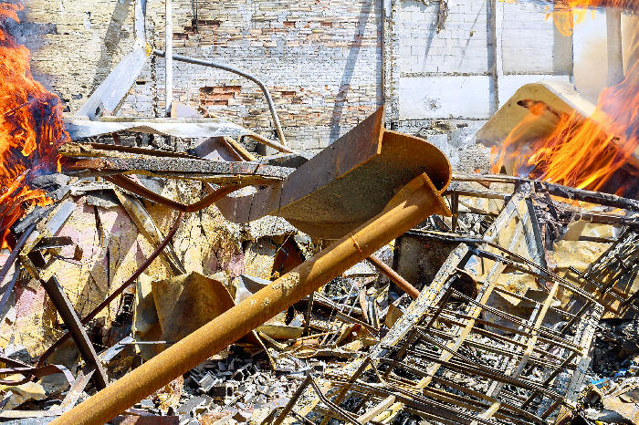 House fire caused by ember attack in Collie region